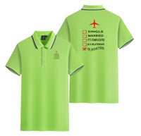 Thumbnail for In Aviation Designed Stylish Polo T-Shirts (Double-Side)