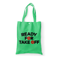 Thumbnail for Ready For Takeoff Designed Tote Bags