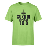 Thumbnail for Sukhoi Superjet 100 & Plane Designed T-Shirts