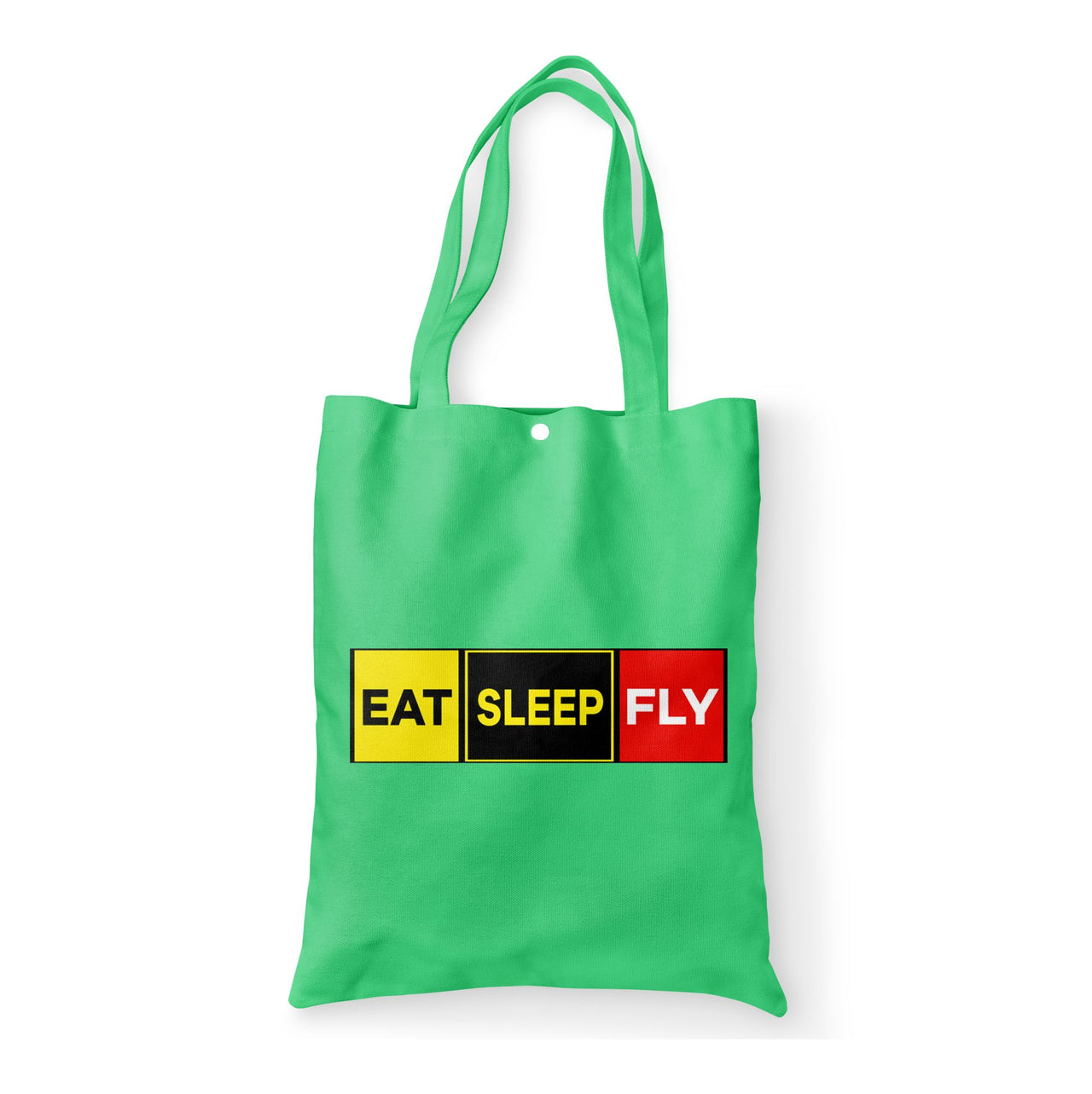 Eat Sleep Fly (Colourful) Designed Tote Bags