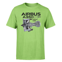 Thumbnail for Airbus A350 & Trent Wxb Engine Designed T-Shirts