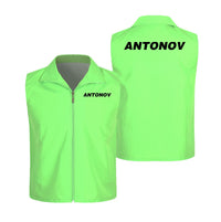 Thumbnail for Antonov & Text Designed Thin Style Vests
