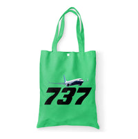 Thumbnail for Super Boeing 737-800 Designed Tote Bags