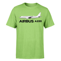 Thumbnail for The Airbus A220 Designed T-Shirts