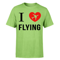 Thumbnail for I Love Flying Designed T-Shirts