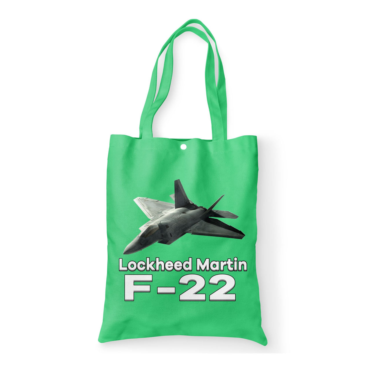 The Lockheed Martin F22 Designed Tote Bags