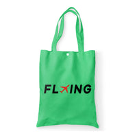 Thumbnail for Flying Designed Tote Bags