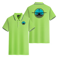 Thumbnail for Cessna & Gyro Designed Stylish Polo T-Shirts (Double-Side)