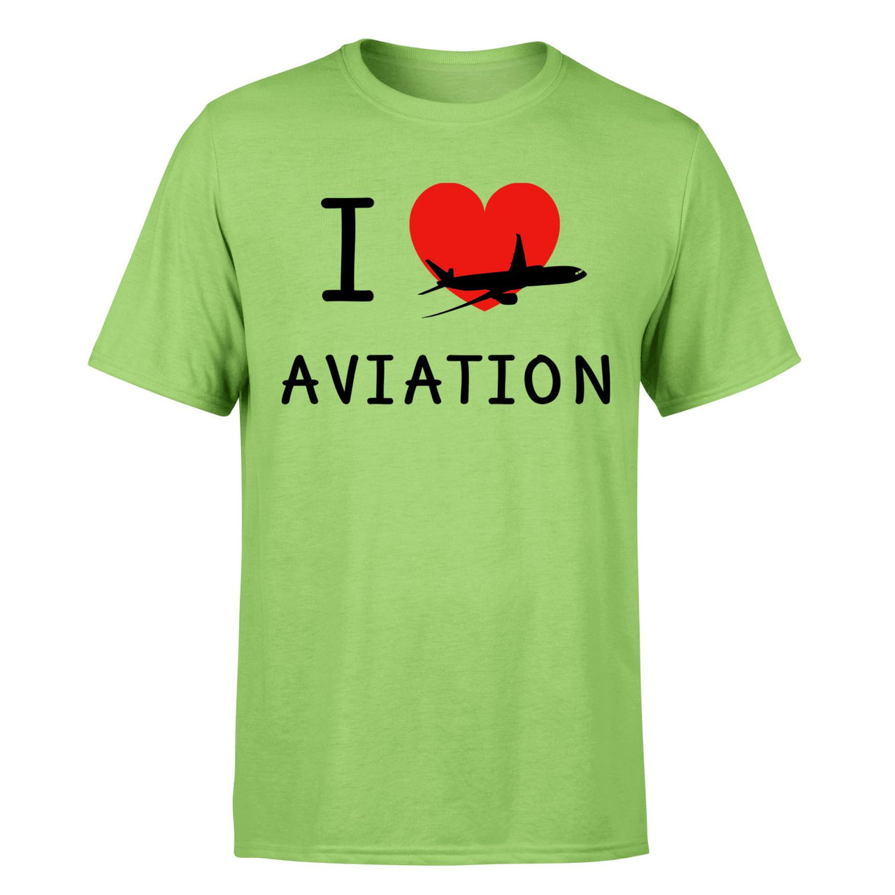 I Love Aviation Designed T-Shirts