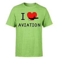 Thumbnail for I Love Aviation Designed T-Shirts