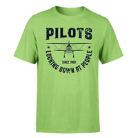 Thumbnail for Pilots Looking Down at People Since 1903 Designed T-Shirts