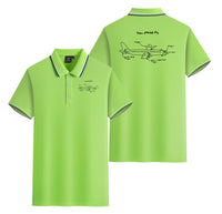 Thumbnail for How Planes Fly Designed Stylish Polo T-Shirts (Double-Side)