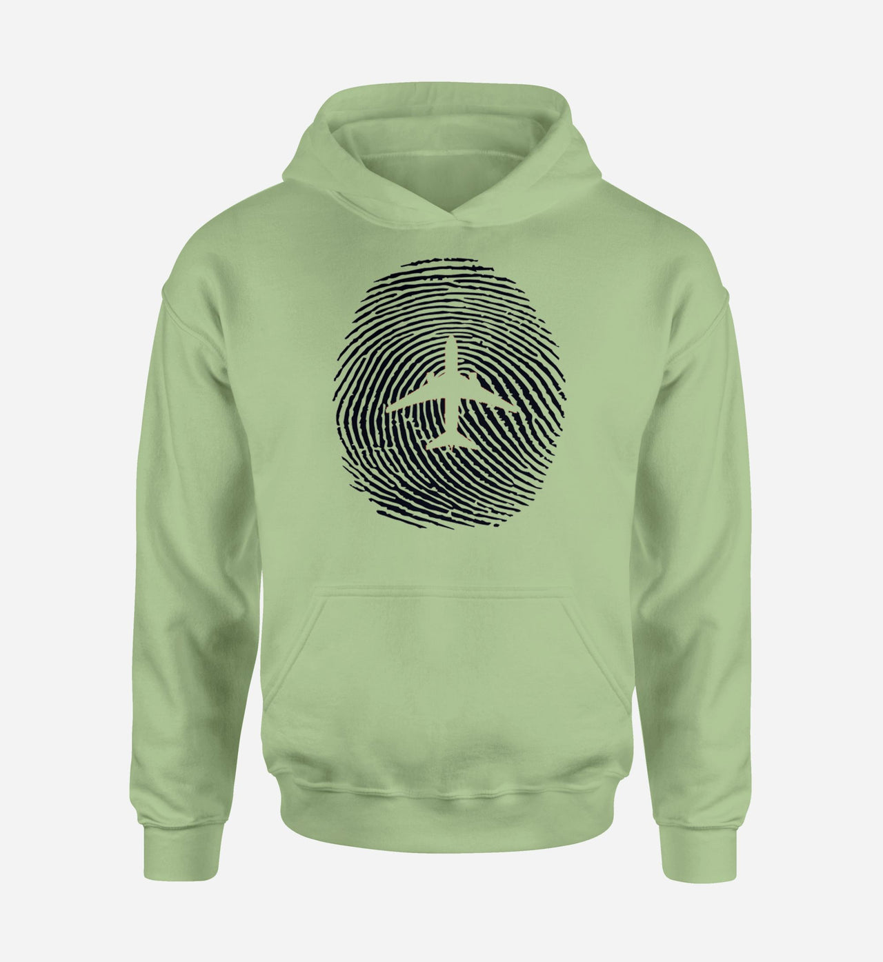Aviation Finger Print Designed Hoodies