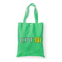 Thumbnail for CPT & 4 Lines Designed Tote Bags