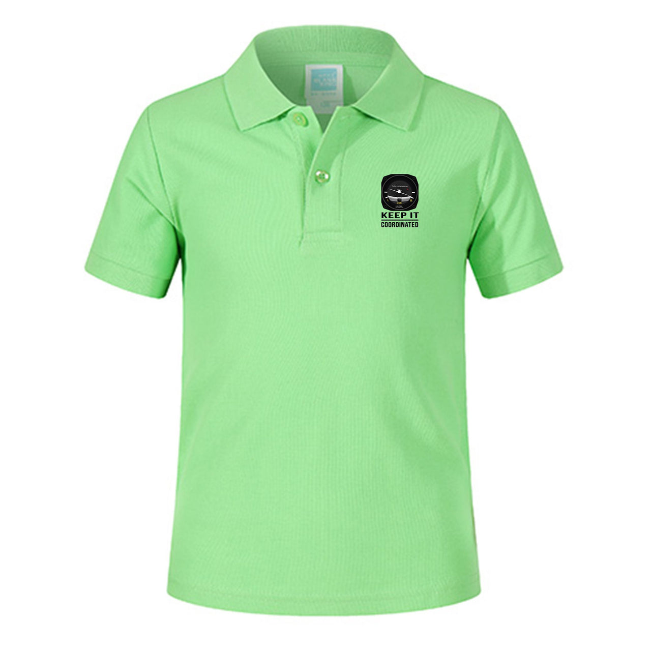 Keep It Coordinated Designed Children Polo T-Shirts