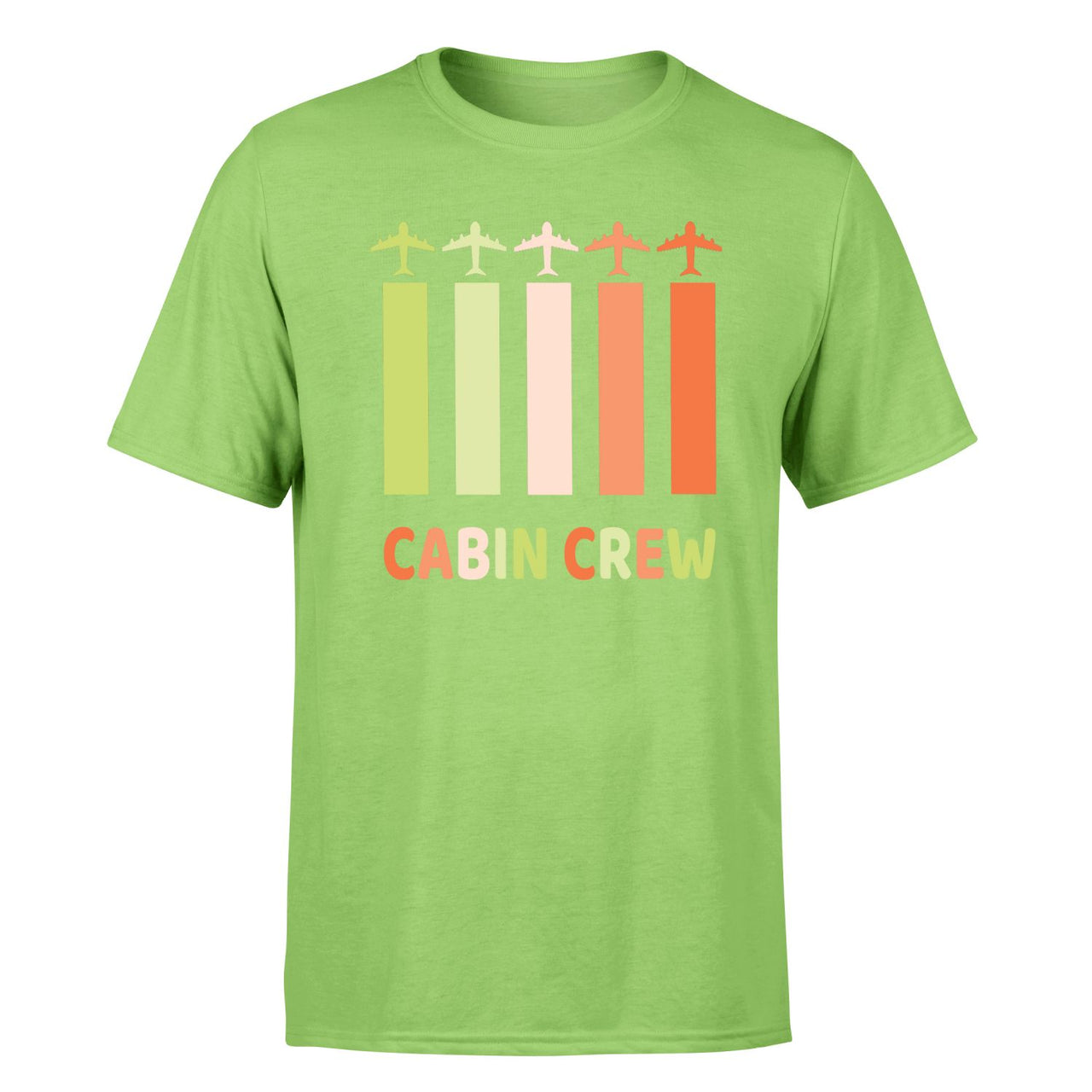 Colourful Cabin Crew Designed T-Shirts