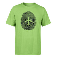 Thumbnail for Aviation Finger Print Designed T-Shirts