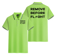 Thumbnail for Remove Before Flight Designed Stylish Polo T-Shirts (Double-Side)