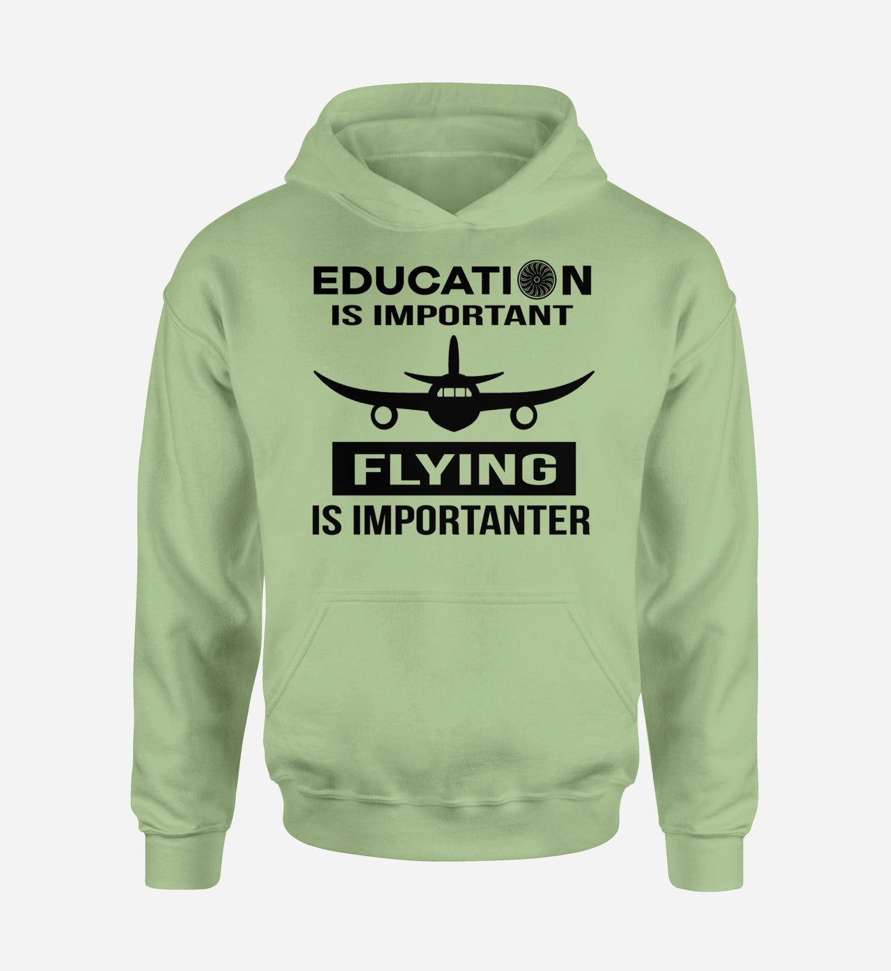 Flying is Importanter Designed Hoodies