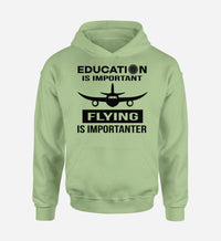 Thumbnail for Flying is Importanter Designed Hoodies