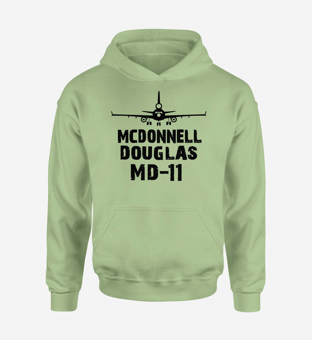McDonnell Douglas MD-11 & Plane Designed Hoodies