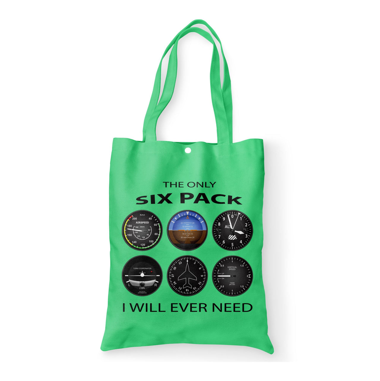 The Only Six Pack I Will Ever Need Designed Tote Bags