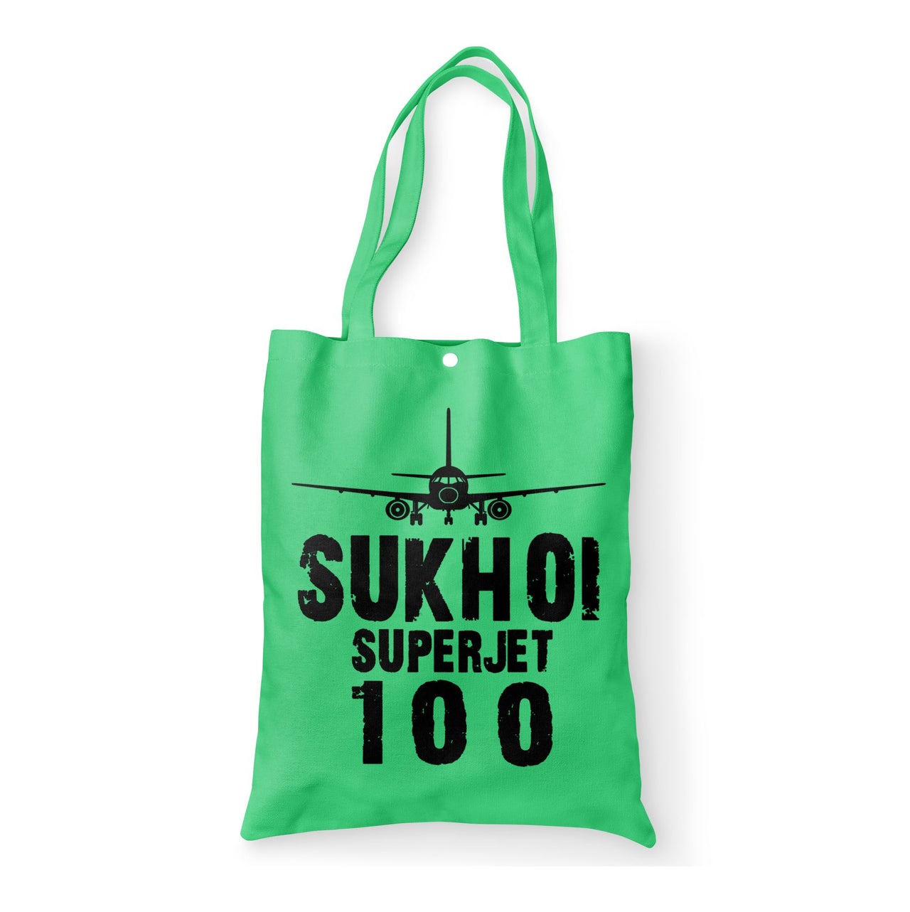 Sukhoi Superjet 100 & Plane Designed Tote Bags