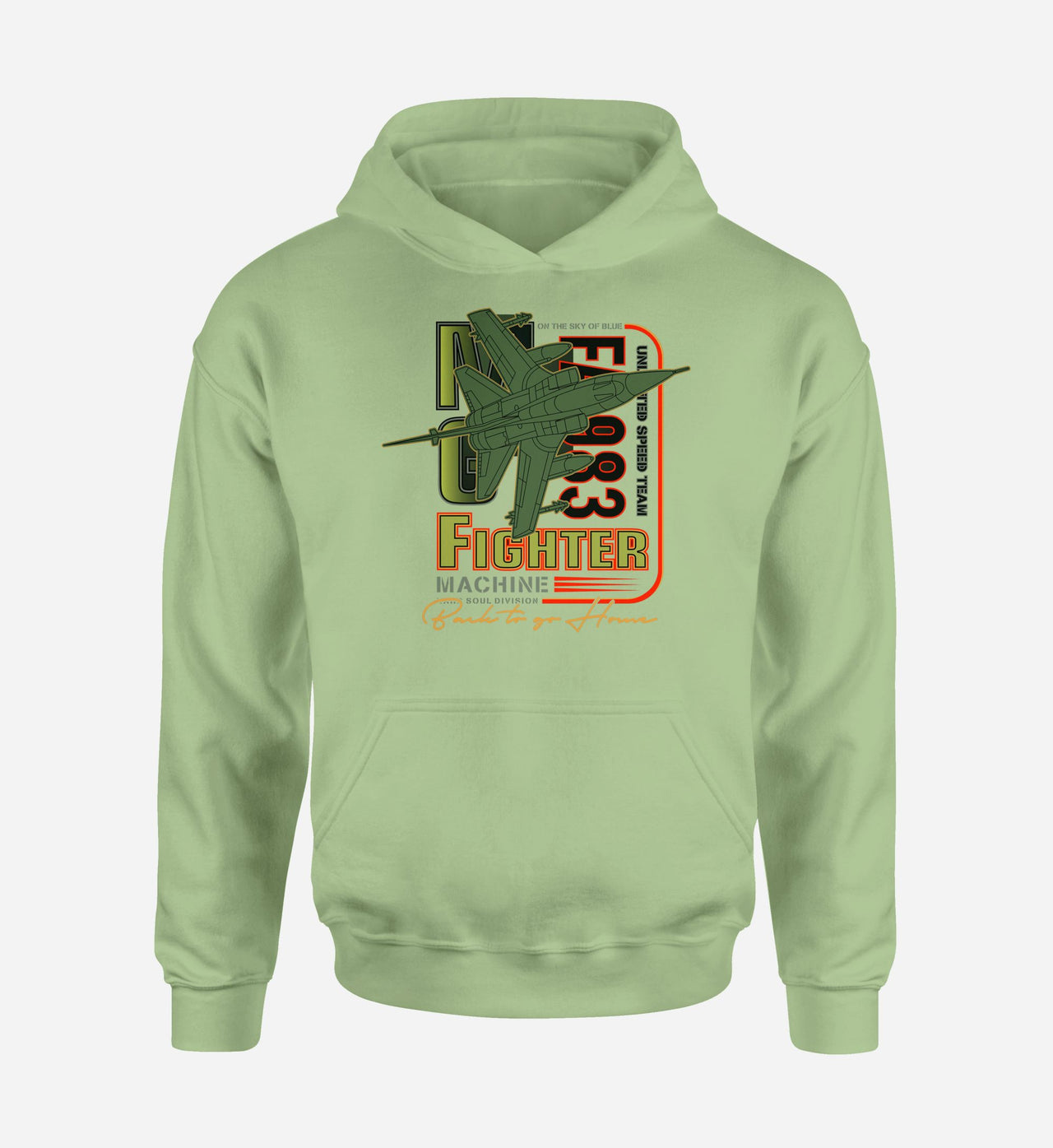 Fighter Machine Designed Hoodies