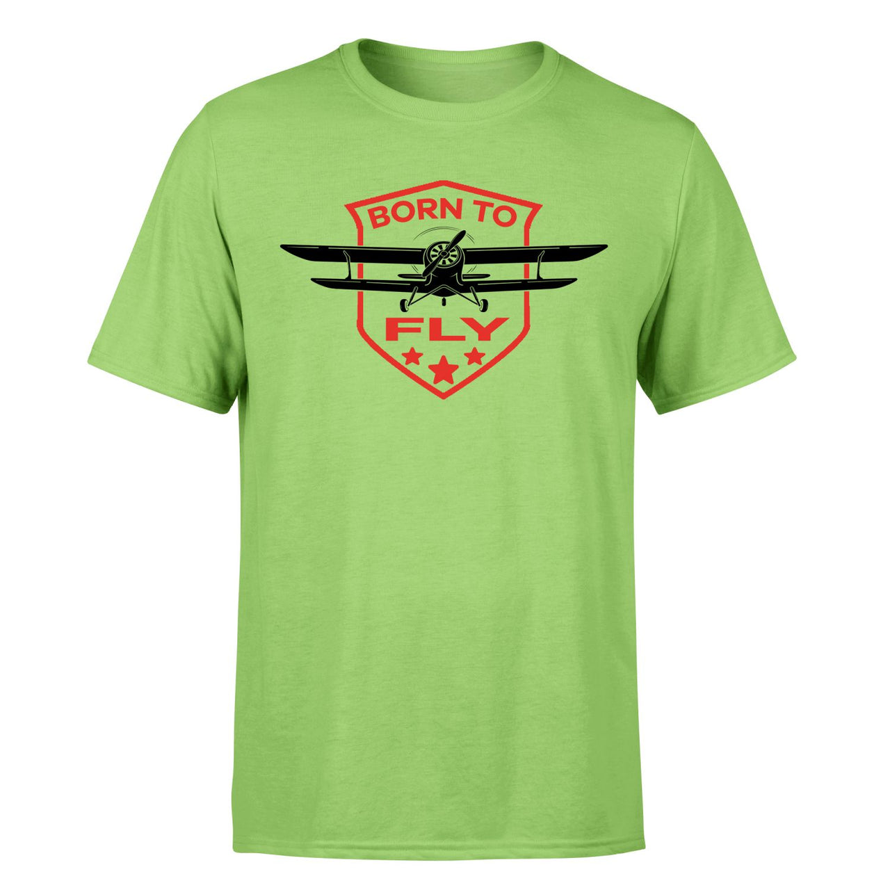 Super Born To Fly Designed T-Shirts