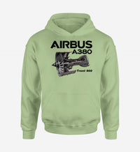 Thumbnail for Airbus A380 & Trent 900 Engine Designed Hoodies