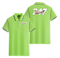 Thumbnail for Super Boeing 747 Intercontinental Designed Stylish Polo T-Shirts (Double-Side)