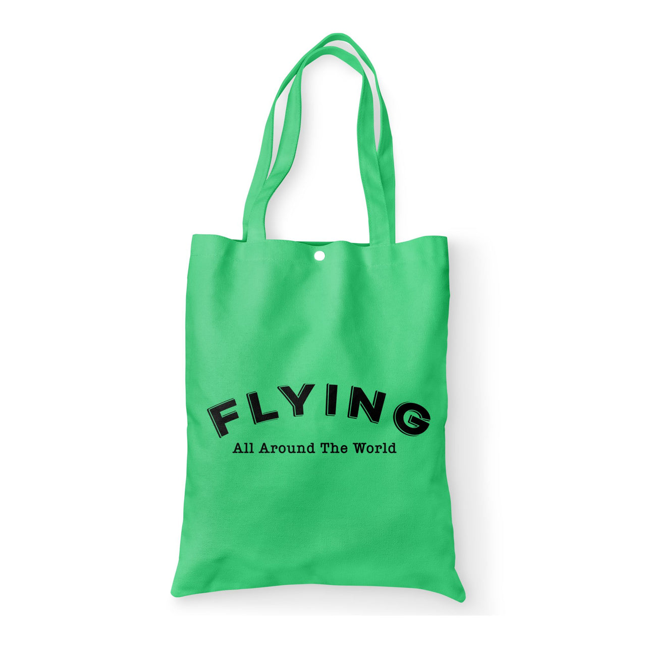 Flying All Around The World Designed Tote Bags