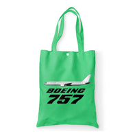 Thumbnail for The Boeing 757 Designed Tote Bags