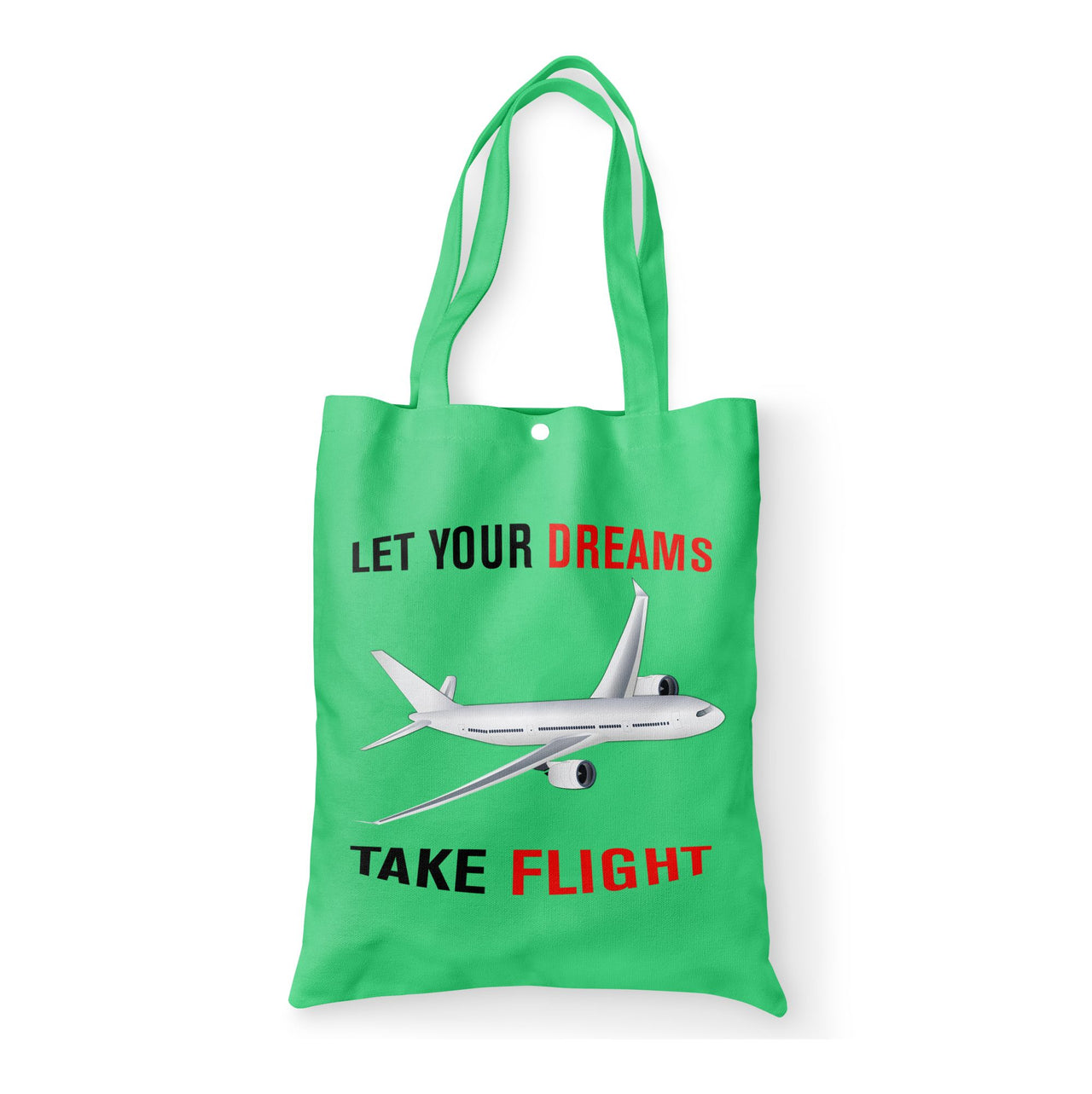 Let Your Dreams Take Flight Designed Tote Bags