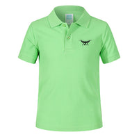 Thumbnail for Drone Silhouette Designed Children Polo T-Shirts