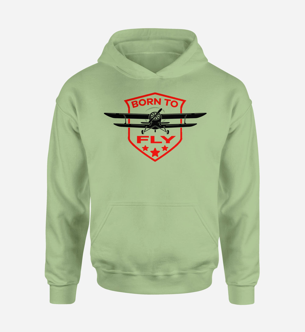 Born To Fly Designed Designed Hoodies
