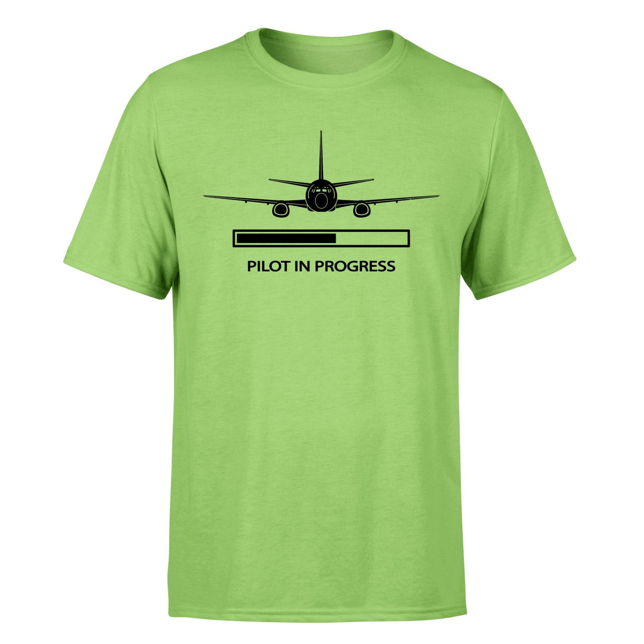 Pilot In Progress Designed T-Shirts