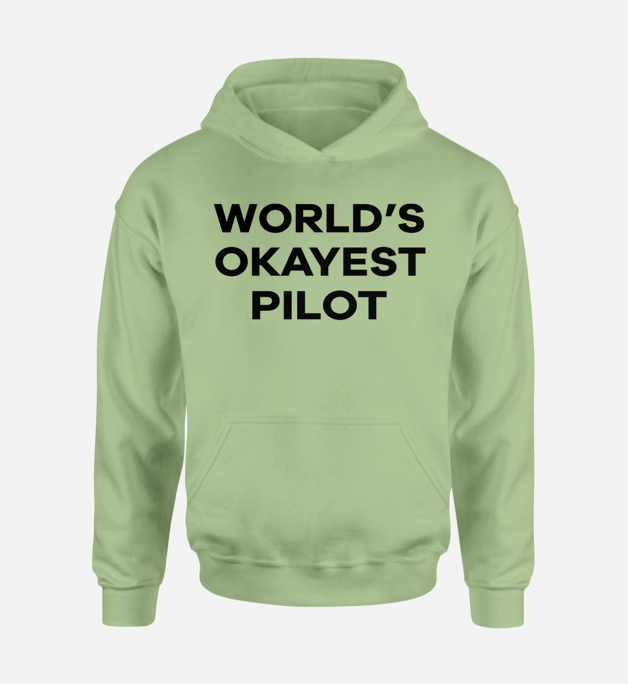 World's Okayest Pilot Designed Hoodies
