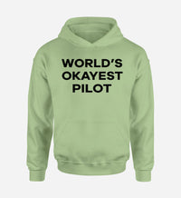 Thumbnail for World's Okayest Pilot Designed Hoodies