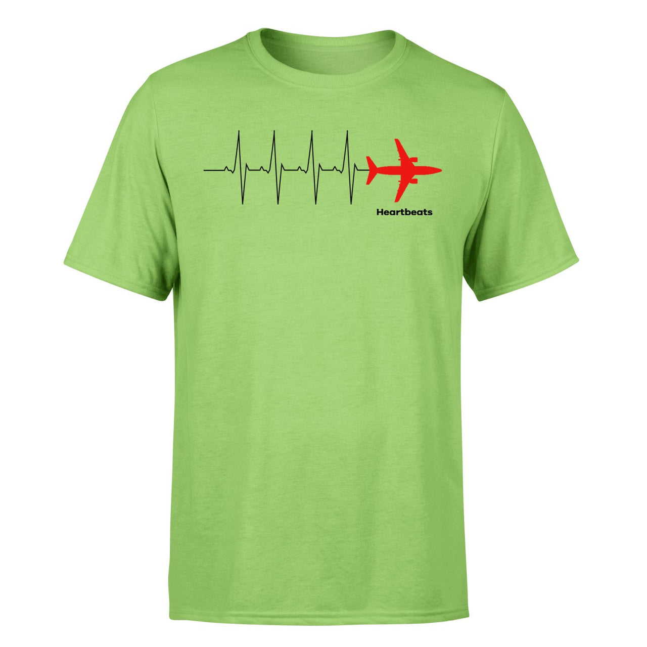 Aviation Heartbeats Designed T-Shirts