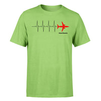 Thumbnail for Aviation Heartbeats Designed T-Shirts
