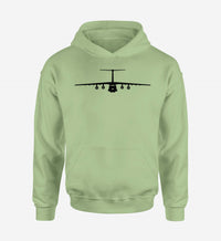 Thumbnail for Ilyushin IL-76 Silhouette Designed Hoodies