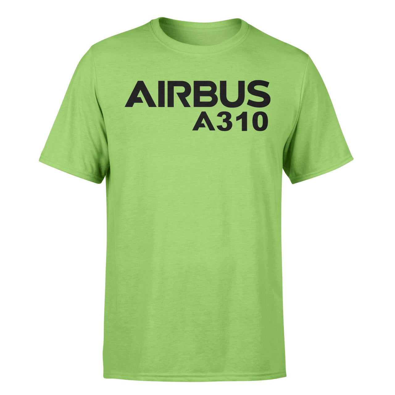 Airbus A310 & Text Designed T-Shirts