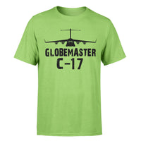 Thumbnail for GlobeMaster C-17 & Plane Designed T-Shirts