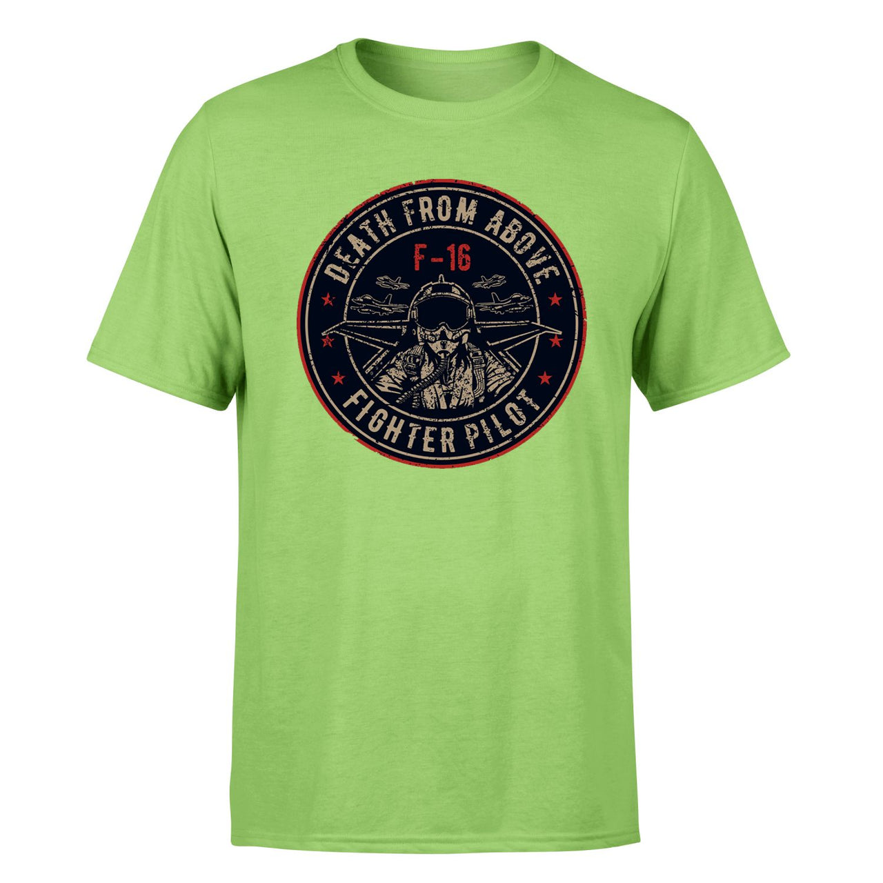 Fighter Jet 16 - Death From Above Designed T-Shirts
