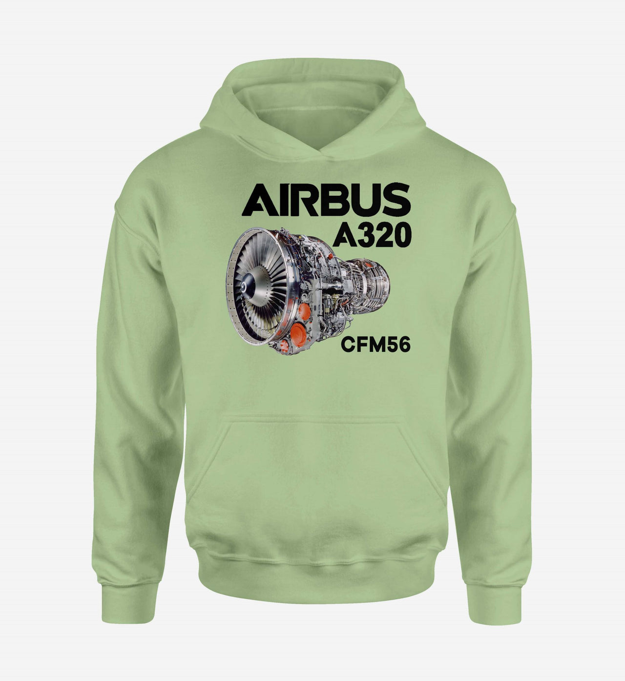 Airbus A320 & CFM56 Engine Designed Hoodies