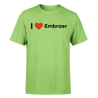 Thumbnail for I Love Embraer Designed T-Shirts