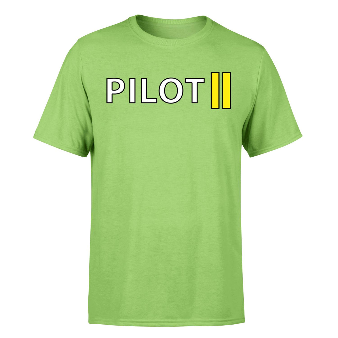 Pilot & Stripes (2 Lines) Designed T-Shirts
