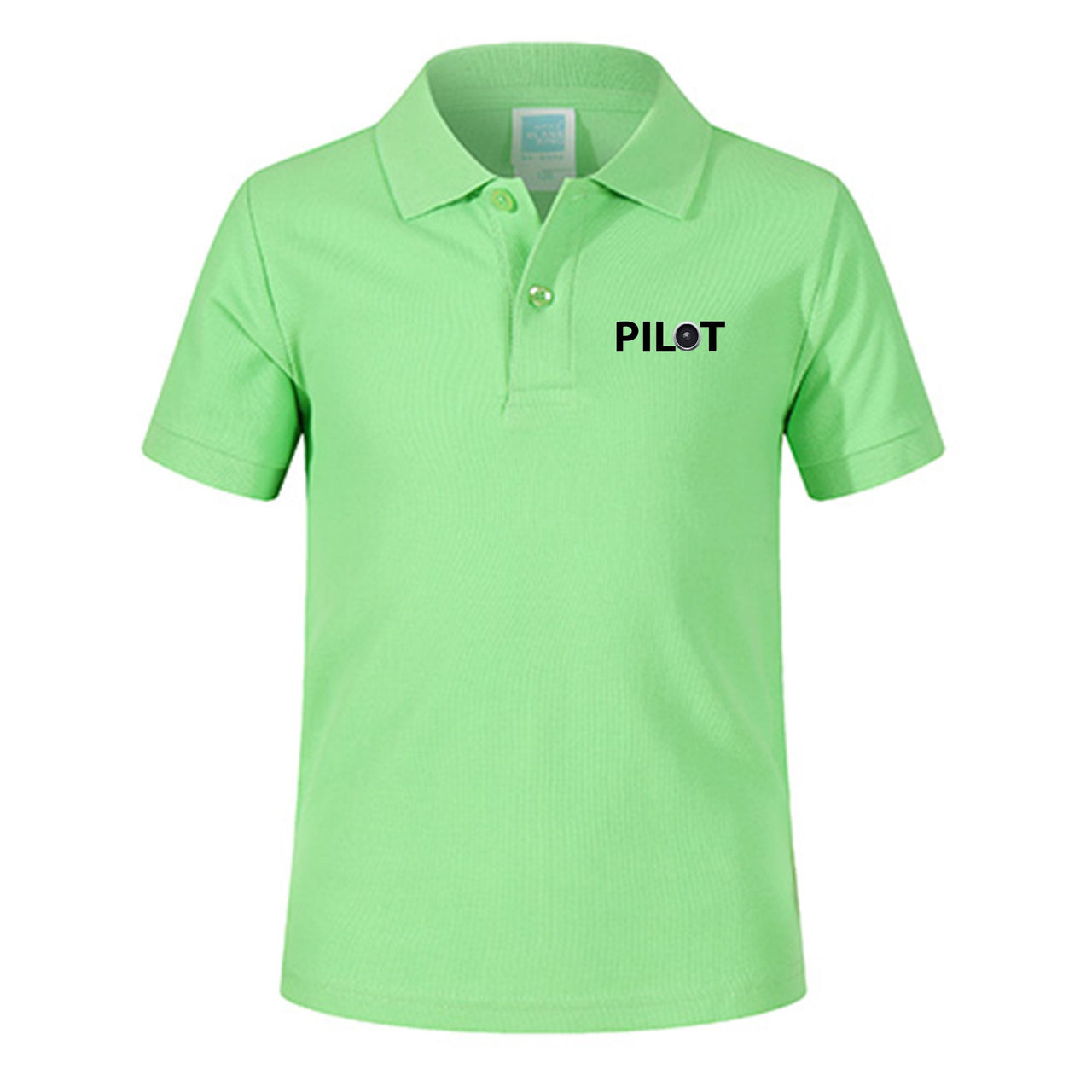 Pilot & Jet Engine Designed Children Polo T-Shirts