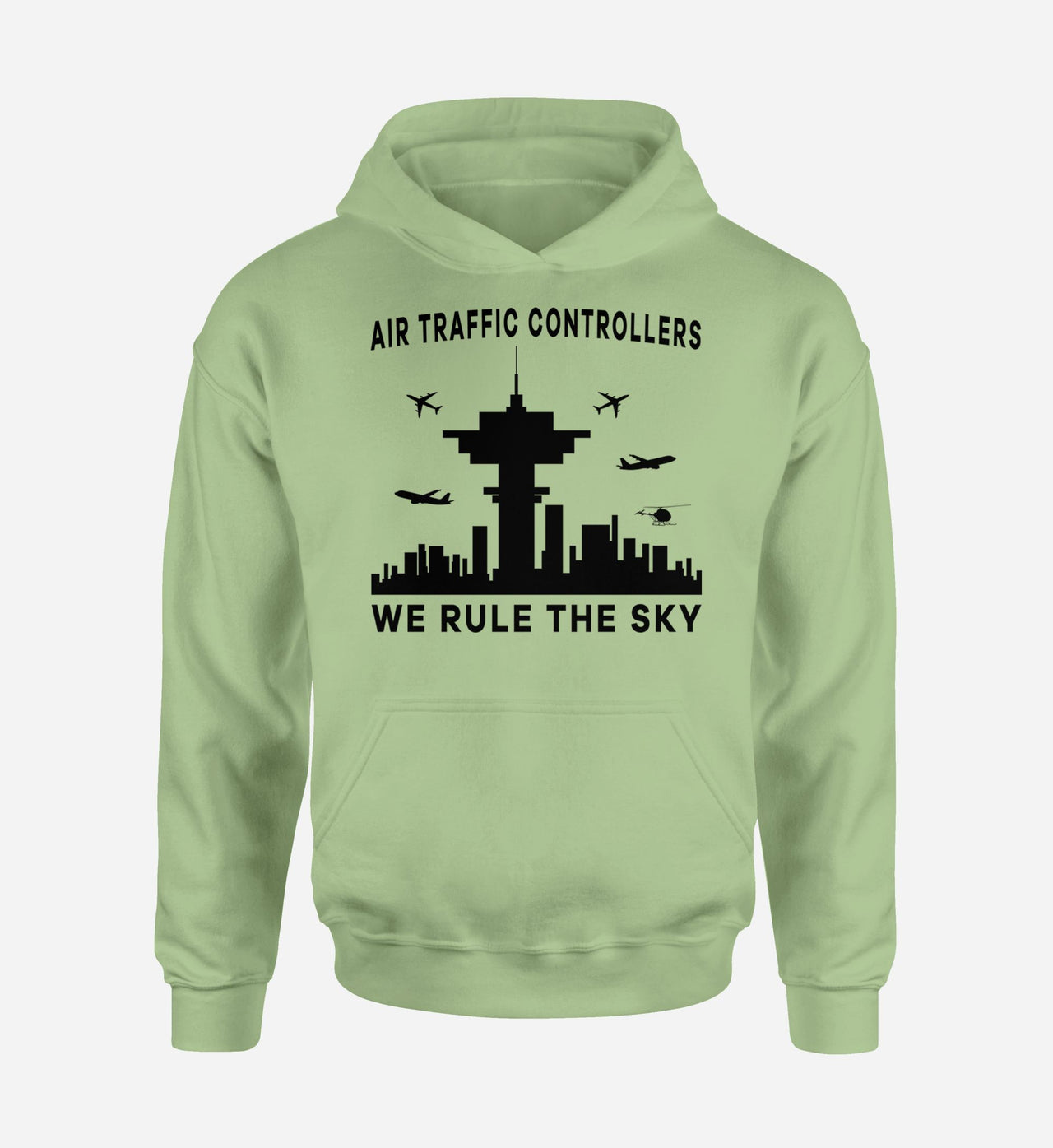 Air Traffic Controllers - We Rule The Sky Designed Hoodies